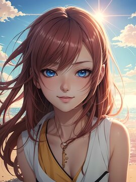 portrait of a girl