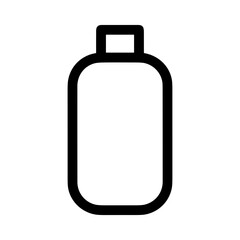 Bottle drink icon symbol vector image. Illustration of the drink water bottle glass design image