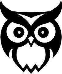 Owl Icon Illustration