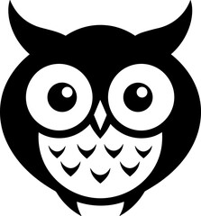 Owl Icon Illustration