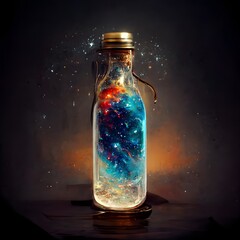 galaxy in a bottle magic 