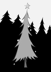 Obraz premium Weihnachtsbaum