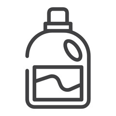 Bottle drink icon symbol vector image. Illustration of the drink water bottle glass design image