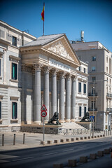 Naklejka premium madrid, españa