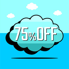 sale discount creative banner template