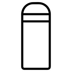 Bottle drink icon symbol vector image. Illustration of the drink water bottle glass design image