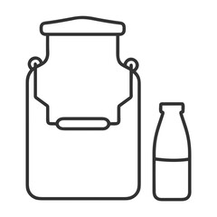 Bottle drink icon symbol vector image. Illustration of the drink water bottle glass design image