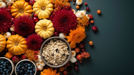 Obraz na płótnie Canvas Colorful Thanksgiving baking on white background ,Desktop Wallpaper Backgrounds,, Background HD For Designer