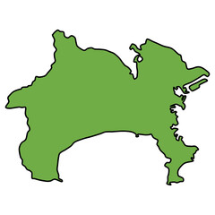 ラフな神奈川県