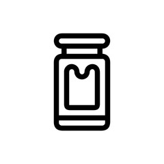 Bottle drink icon symbol vector image. Illustration of the drink water bottle glass design image