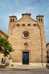 Fototapeta na wymiar Convent and Church of Santa Magdalena