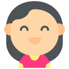 Vector Icon Worker, Professions And Jobs, Helmet, User, Avatar, People