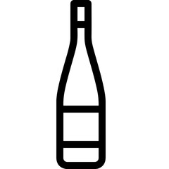 Bottle drink icon symbol vector image. Illustration of the drink water bottle glass design image