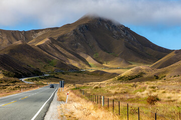 Crown Range road New Zealand