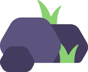 Vector Icon Rocks, Nature, Stone, Rock, Granite, Landscape