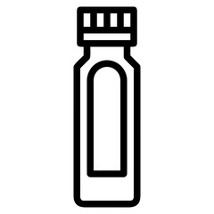 Bottle drink icon symbol vector image. Illustration of the drink water bottle glass design image