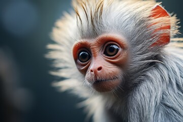 Closeup Photo of Primate