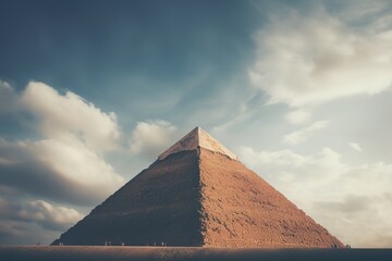 Fototapeta na wymiar Photo Of Pyramid During Daytime