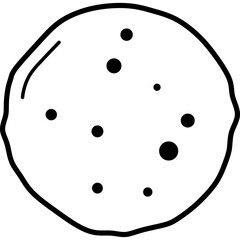 Cookie Line Icon