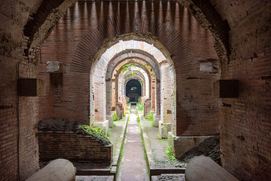 Amphitheatre of Capua in Santa Maria Capua Vetere - Italy