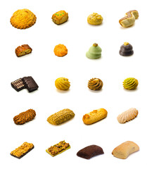 Biscotti tipici siciliani tipical sicilian cookies paste di mandorla siciliane