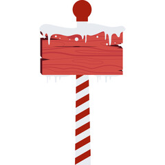 Christmas Wooden Sign Board