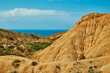Fairy Tale Canyon. Kyrgyzstan.Central Asia