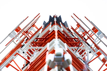 a modern radio antenna