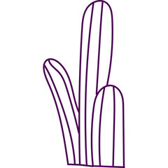 Doodle Cactus Houseplant