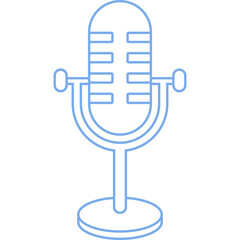 Microphone Outline Icon