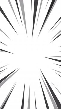 Anime Speed Line Animation HD Verticle On Alpha