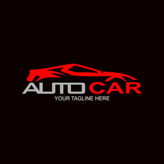 Car Automotive Concept Logo Design.