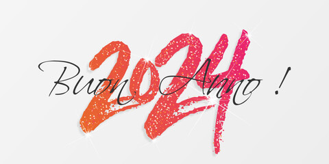 felice anno nuovo - buon anno 2024	