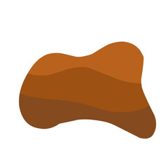 Brown Stone Illustration