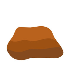 Brown Stone Illustration