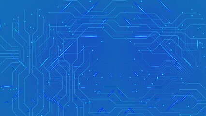 Light Blue Elegant Future Technology Background 