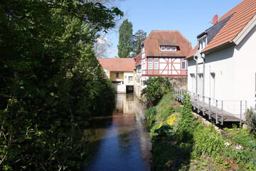 Fototapeta na wymiar Stadtmuehle in Babenhausen