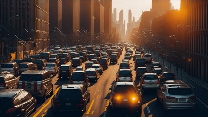 Traffic in city 