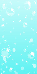 背景イラスト_水中の泡