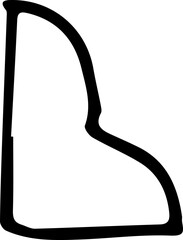 Retro Abstract Hand Drawn Shapes Organic line