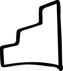 Retro Abstract Hand Drawn Shapes Organic line