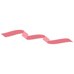 Pink ribbon breast cancer awareness symbol