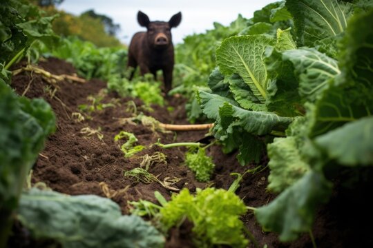 wildlife intruding and damaging farming produce