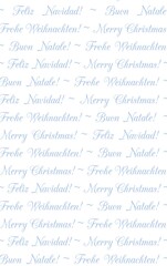 Frohe Weihnachten Merry Christmas Buon Natale Feliz Navidad Text international