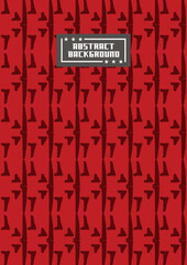 background design with a red background