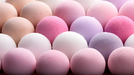 Cute mochi texture background