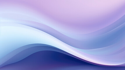 Fototapeta premium Abstract Digital Wave Background: Soothing Blue & Purple Gradient, Smooth Transition, Calm & Tranquil Vibe. 