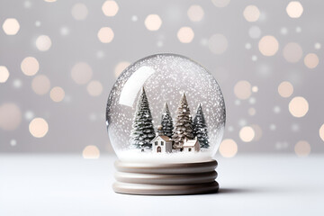 Fototapeta na wymiar snow globe 