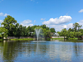 Rural fountain