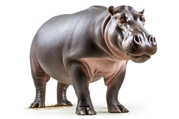 Majestic Hippopotamus Stand